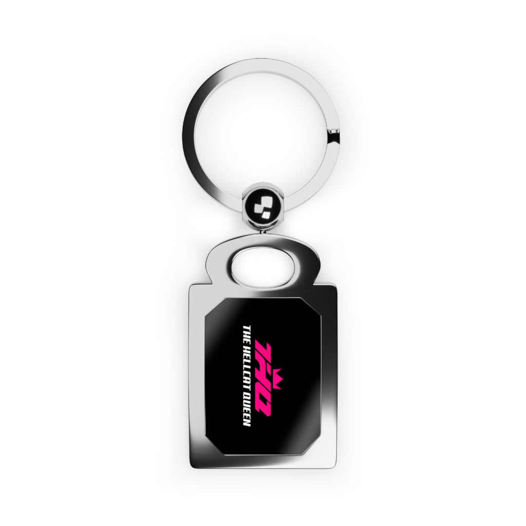 Keyring Pink Hellcat Queen Logo