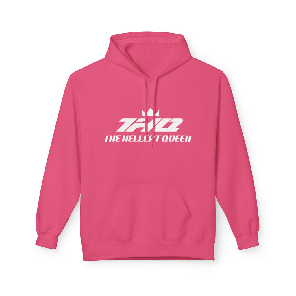 The Hellcat Queen Fleece Hoodie - White Logo